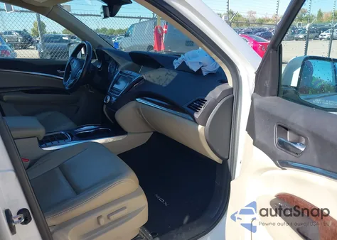 2017 Acura Mdx Technology Package из США, поврежденный, VIN 5FRYD4H55HB030122